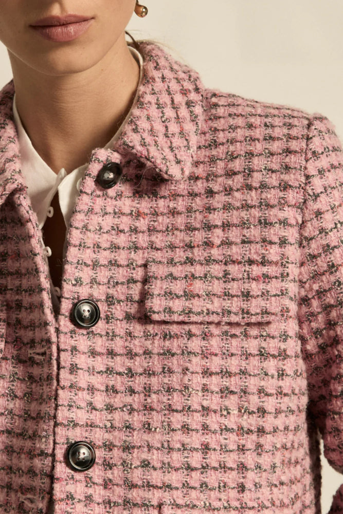 ADJOIN JACKET - ROSE BOUCLE