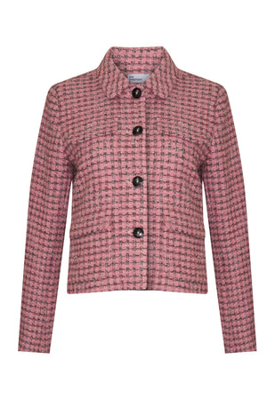 ADJOIN JACKET - ROSE BOUCLE