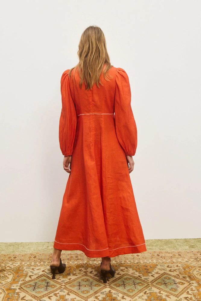 Contessa Long Sleeve Midi Dress