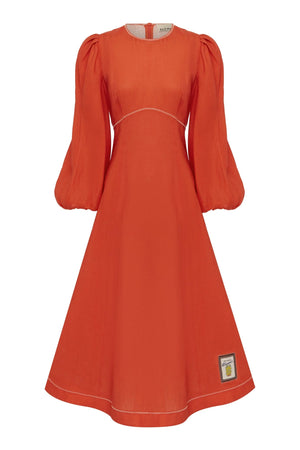 Contessa Long Sleeve Midi Dress