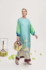 DARIA SILK MIDI DRESS