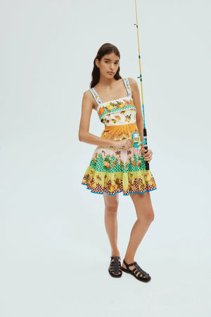 
            
                Load image into Gallery viewer, LEMONIS CUT OUT MINI DRESS
            
        