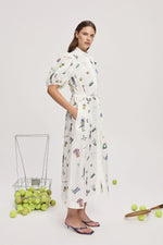 PLAY EMBROIDERED SHIRTDRESS