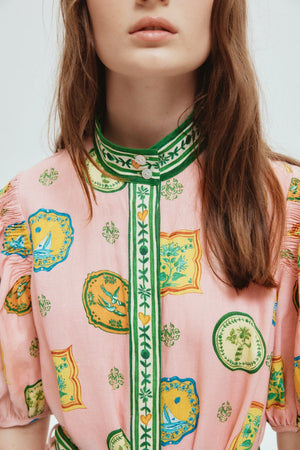 
            
                Load image into Gallery viewer, PREORDER- PORCELAIN SHIRTDRESS
            
        