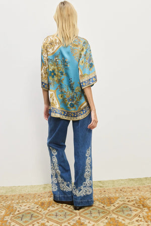 Pre order Cassie Silk Shirt