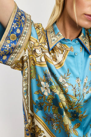 Pre order Cassie Silk Shirt