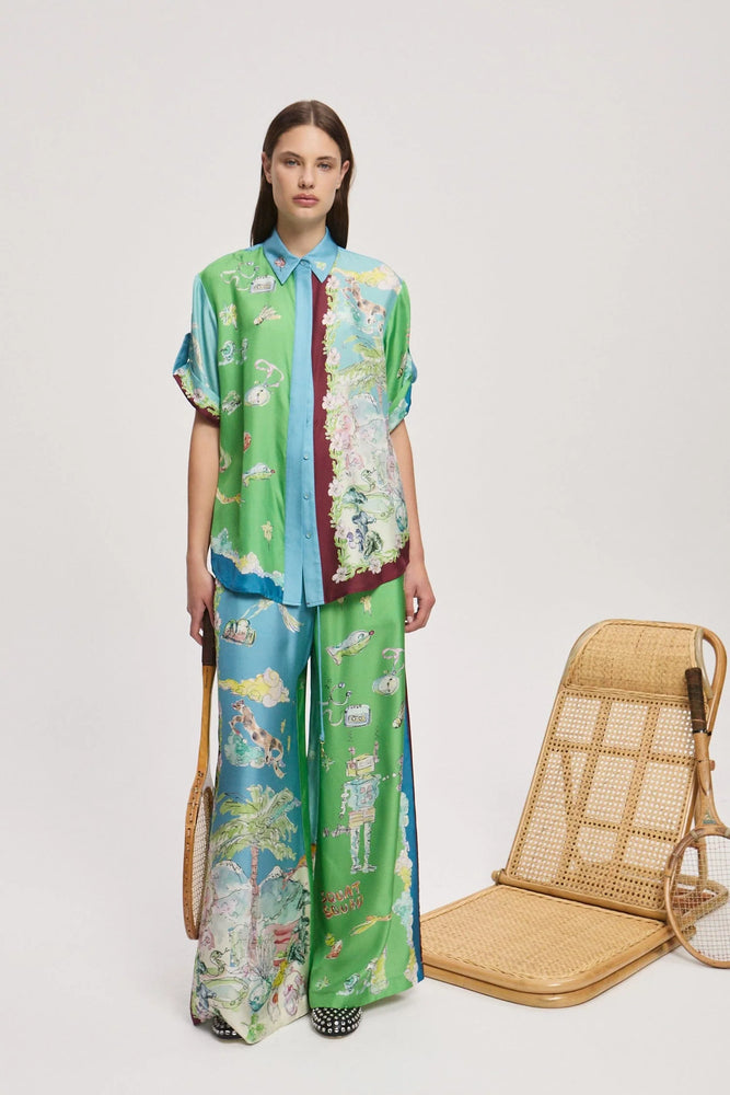 DARIA SILK SHIRT