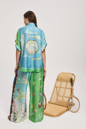 DARIA SILK SHIRT