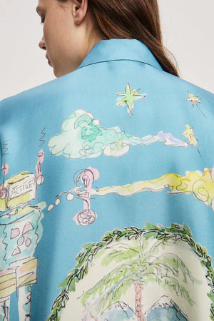 DARIA SILK SHIRT
