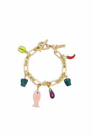 Tesori Fish Bead Bracelet