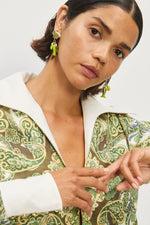 Tesori Fish Charm Drop Earring