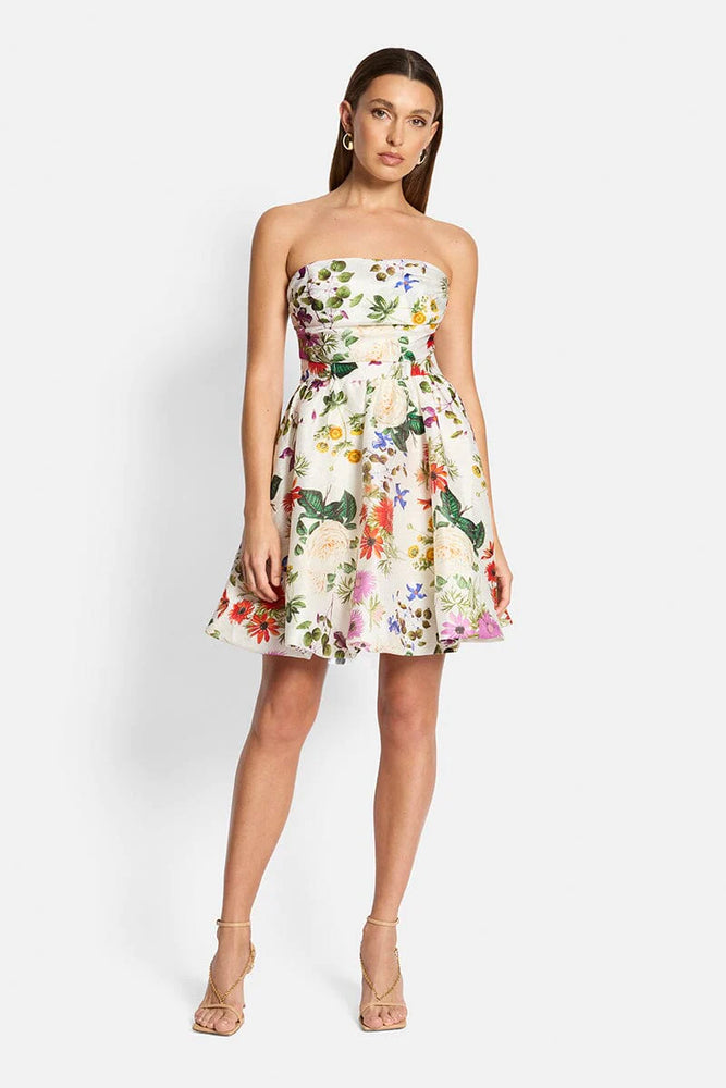 
            
                Load image into Gallery viewer, AMARA BUBBLE MINI DRESS - Enchanted Floral
            
        
