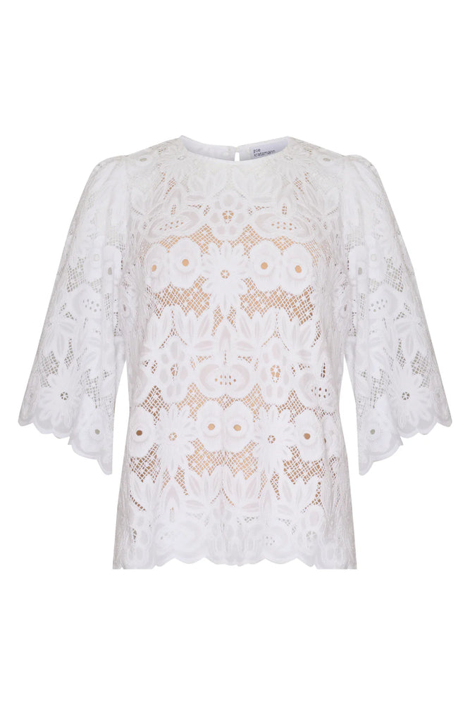 INTONATION TOP - PORCELAIN