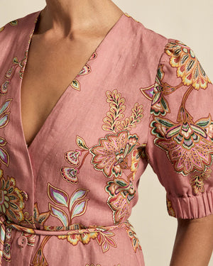 Portrait Dress - Kgari Bloom