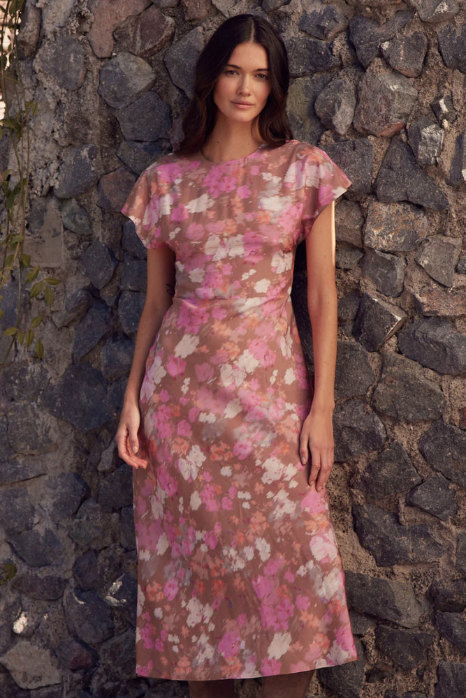 PROXY DRESS - BLUSH BLUR