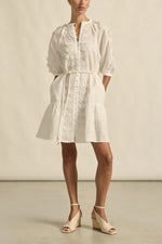 Unfurl Dress - Porcelain