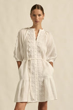Unfurl Dress - Porcelain