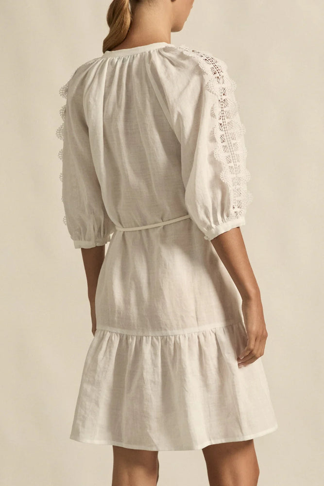 Unfurl Dress - Porcelain