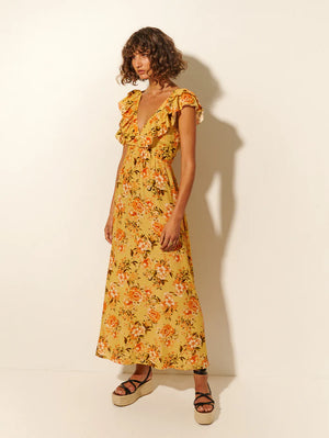 
            
                Load image into Gallery viewer, Amelia Maxi Dress - Yellow Floral
            
        