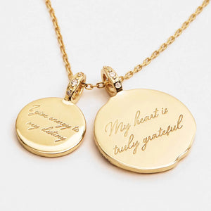 My Heart is Grateful Necklace