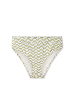 Chartreuse Wave Waisted Brief