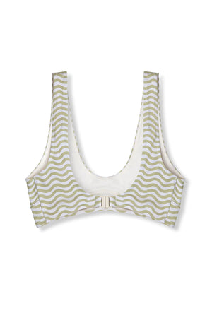 
            
                Load image into Gallery viewer, Chartreuse Wave Bra Cup
            
        