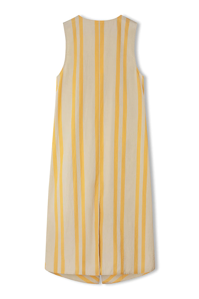 
            
                Load image into Gallery viewer, BUTTER &amp;amp; STONE STRIPE ORGANIC COTTON DRESS
            
        