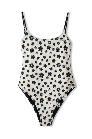 
            
                Load image into Gallery viewer, BLACK &amp;amp; BONE FLOWER REVERSIBLE ONE PIECE
            
        