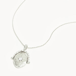North Star Spinner Necklace - Sterling Silver
