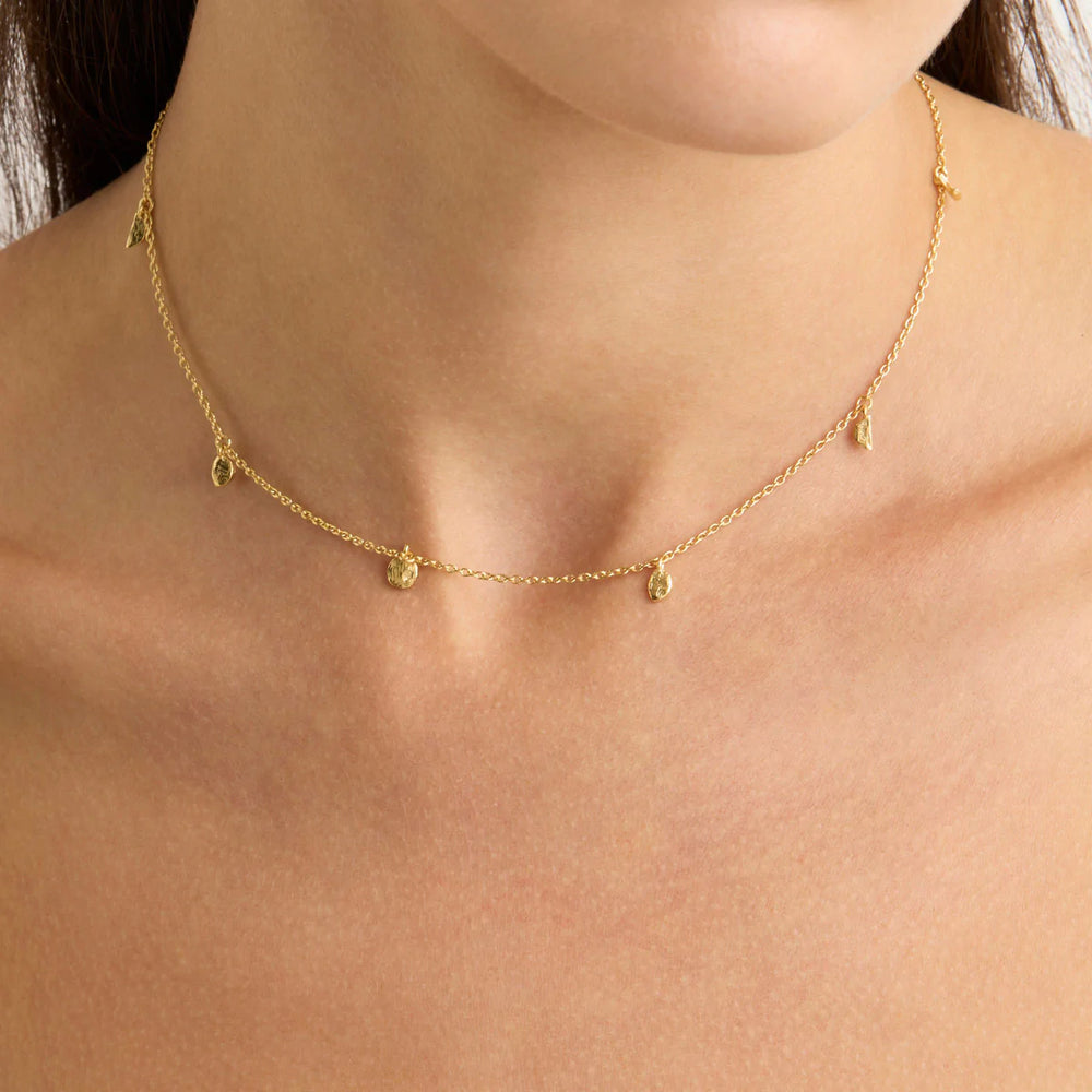 
            
                Load image into Gallery viewer, Lunar Phases Choker - Gold Vermeil
            
        
